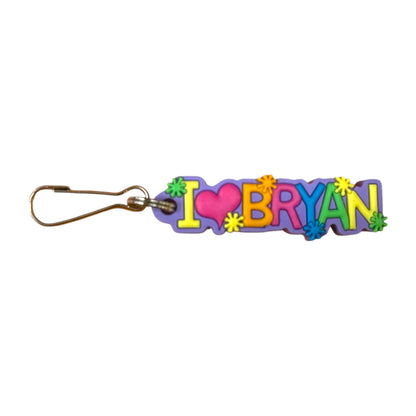 Colourful Name Keychain I 💗 Bryan
