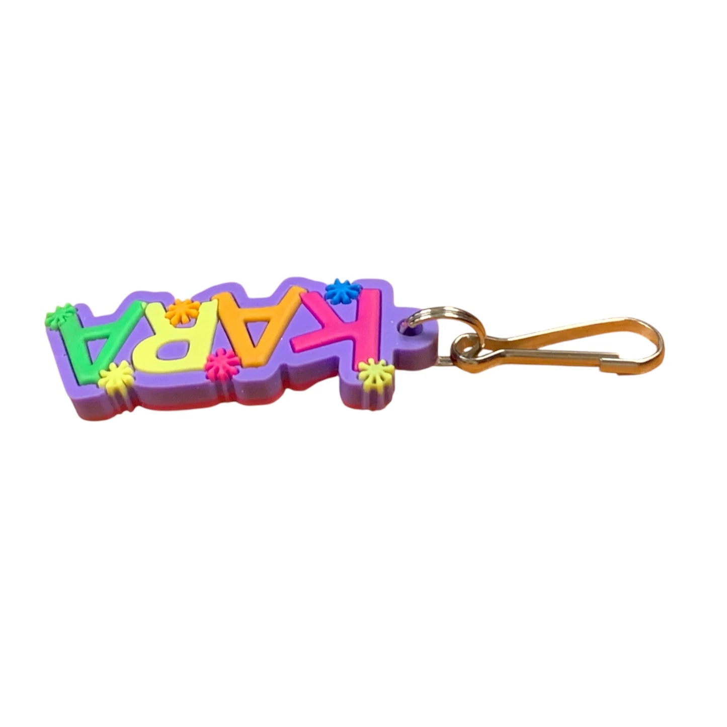 Colourful Name Keychain Kara (Purple)