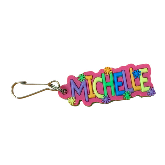 Colourful Name Keychain Michelle