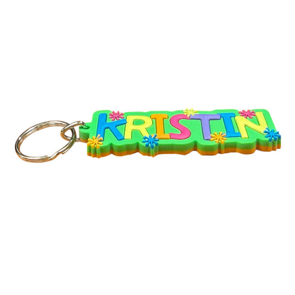 Colourful Name Keychain Kristin (Green)