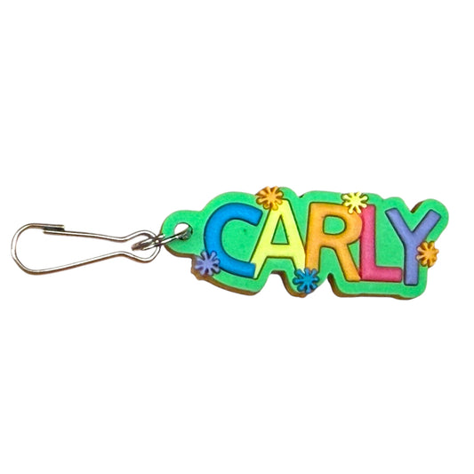 Colourful Name Keychain Carly