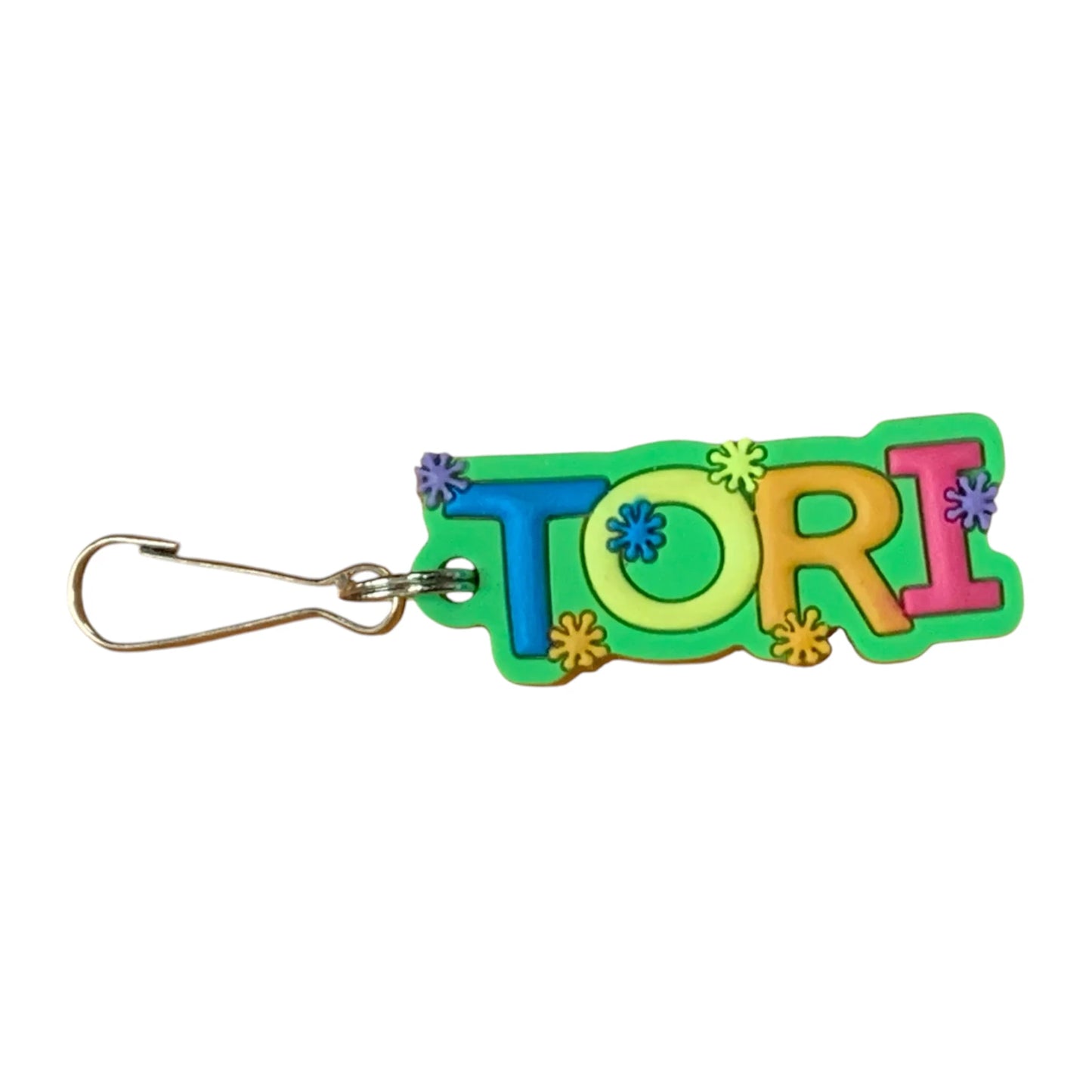 Colourful Name Keychain Tori