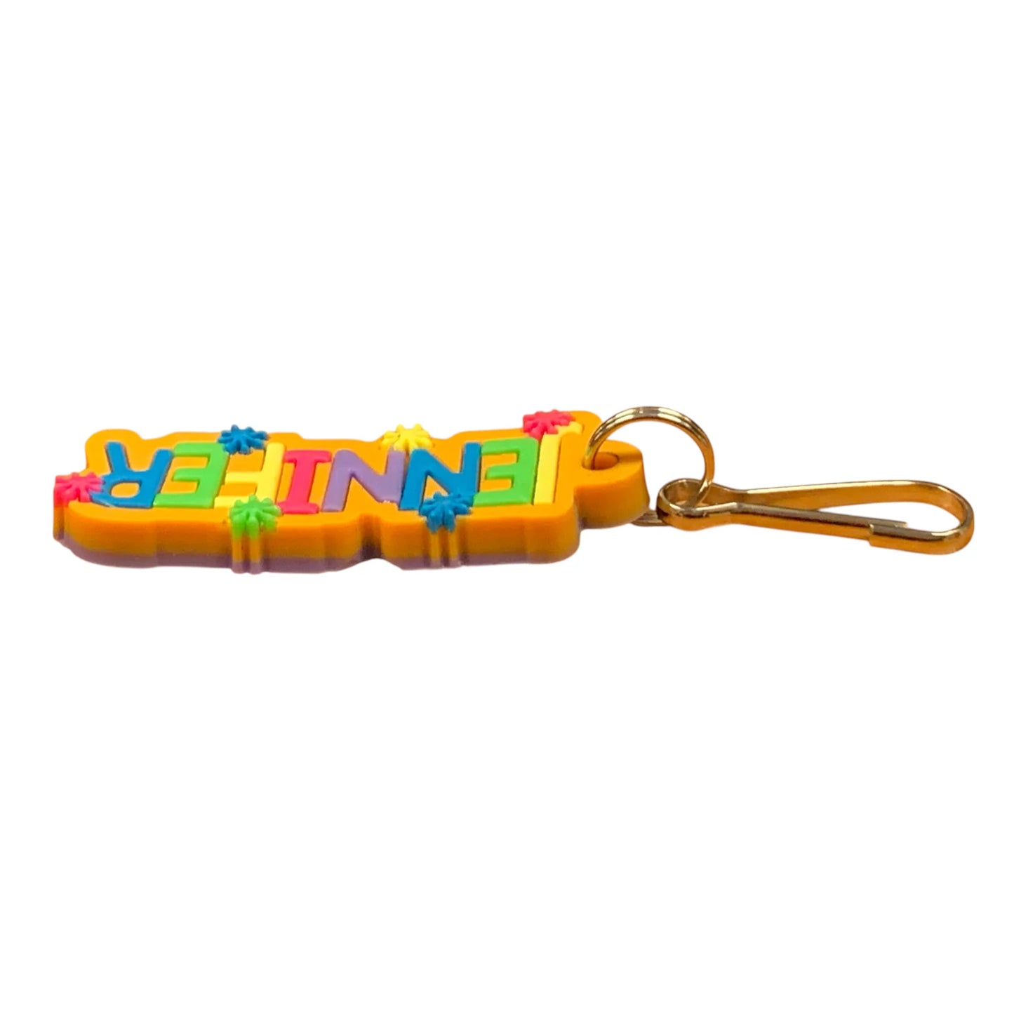 Colourful Name Keychain Jennifer