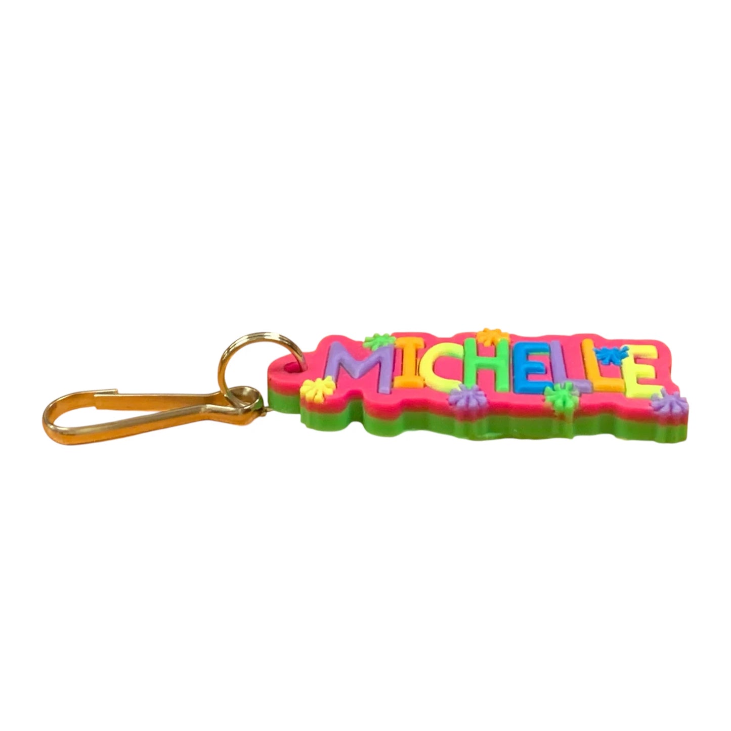 Colourful Name Keychain Michelle