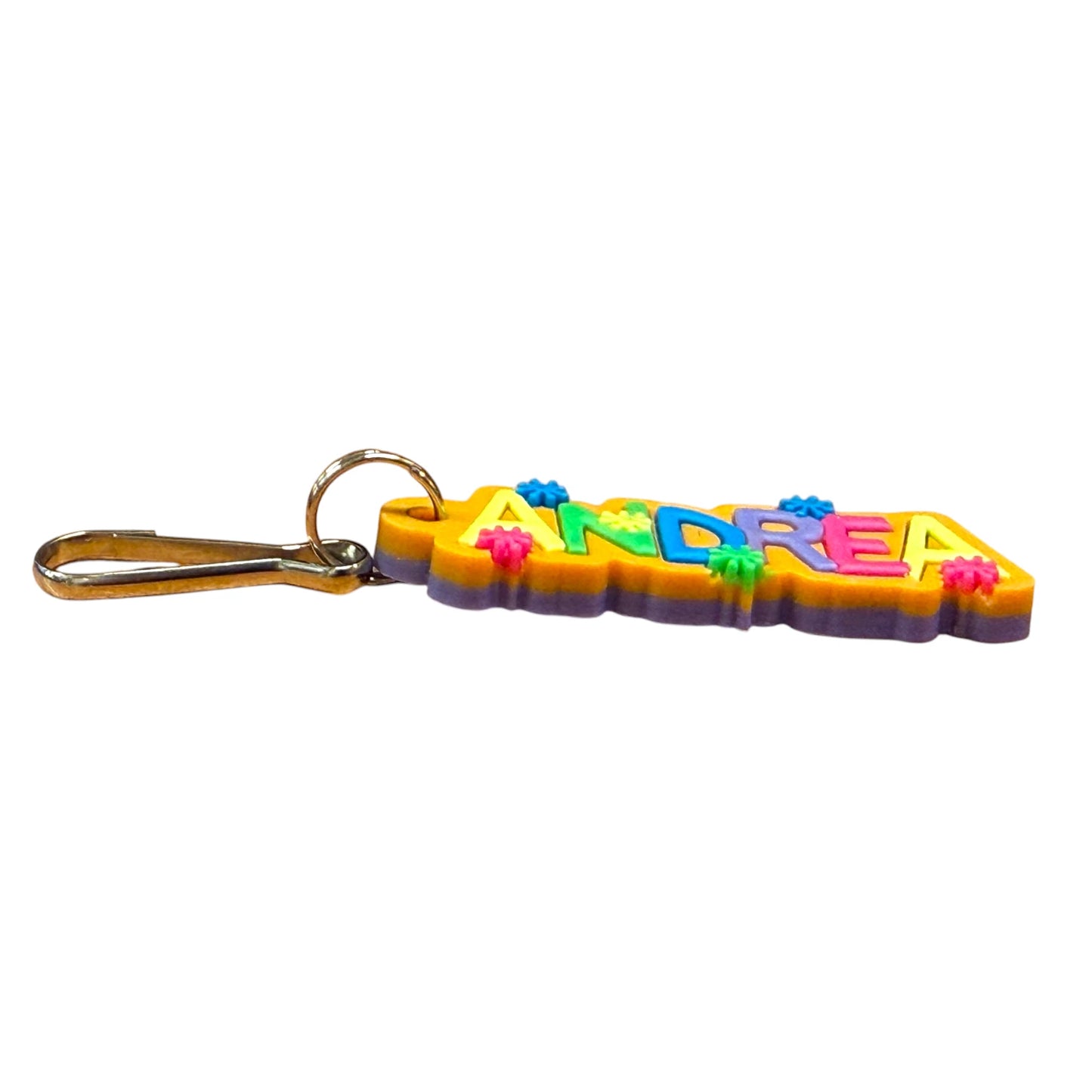 Colourful Name Keychain Andrea