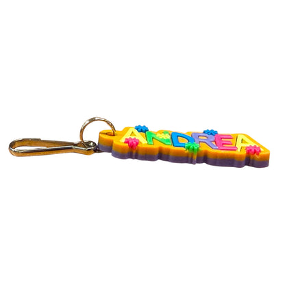 Colourful Name Keychain Andrea