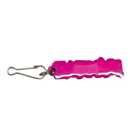 Colourful Name Keychain I 💗 Logan (Purple)
