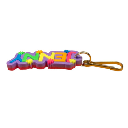 Colourful Name Keychain Jenny