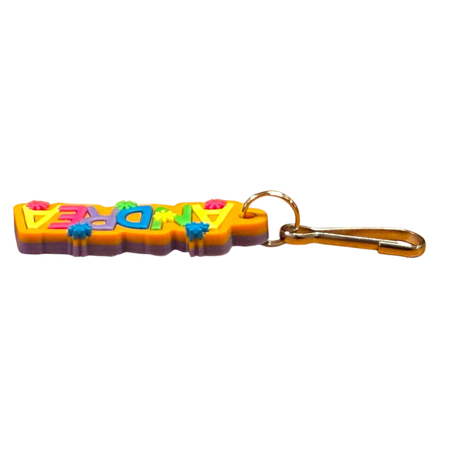 Colourful Name Keychain Andrea