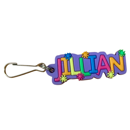 Colourful Name Keychain Jillian