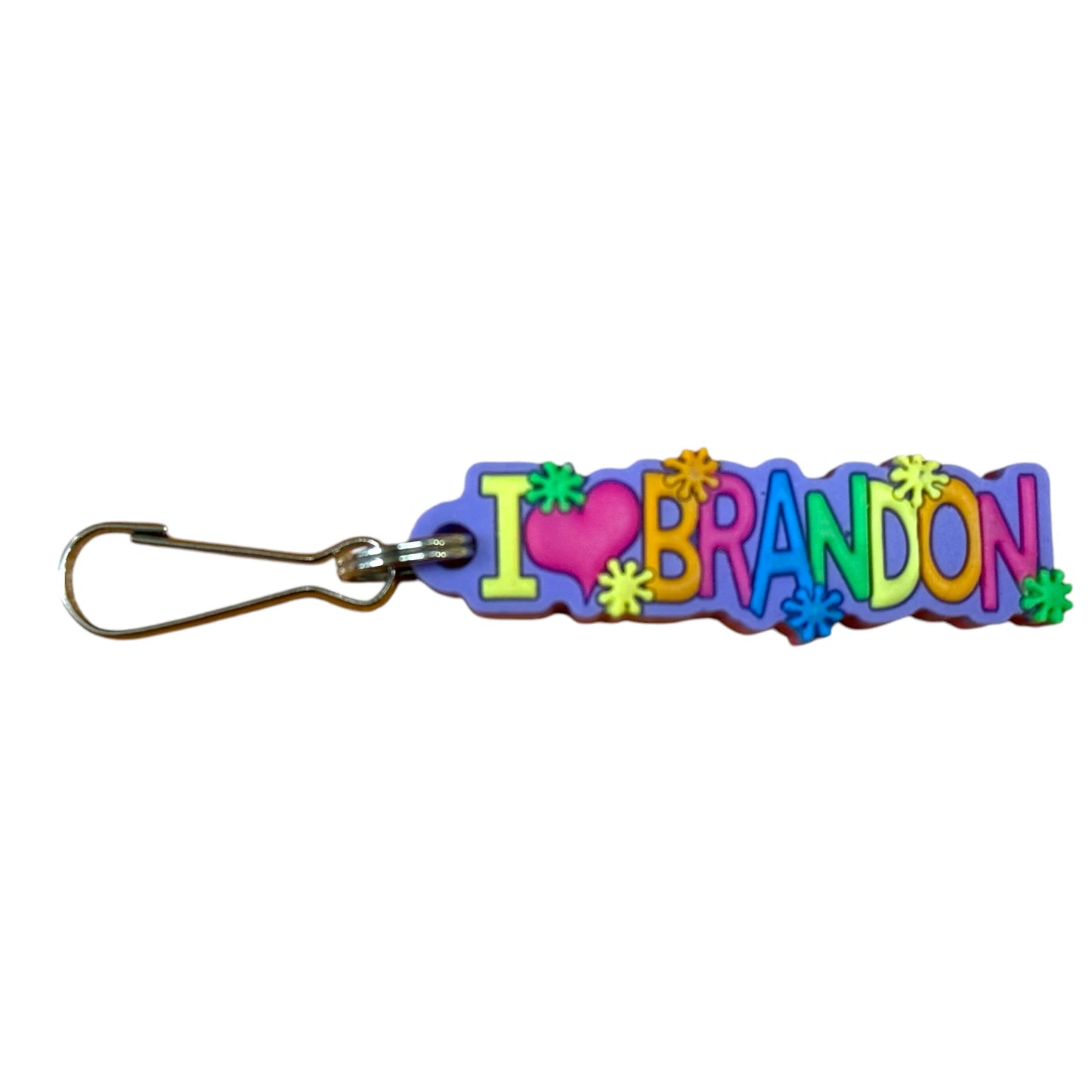 Colourful Name Keychain I 💗 Brandon
