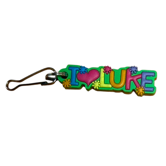 Colourful Name Keychain I 💗 Luke