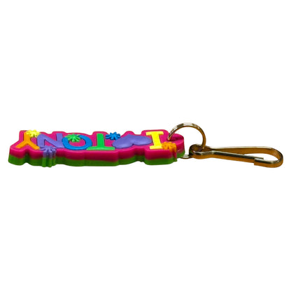 Colourful Name Keychain I 💗 Tony (Pink)