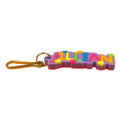 Colourful Name Keychain Jillian