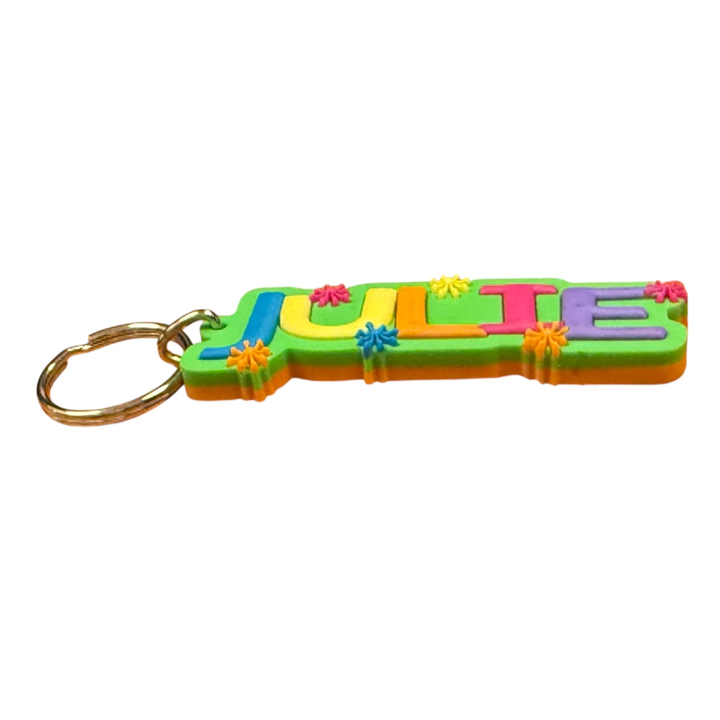 Colourful Name Keychain Julie