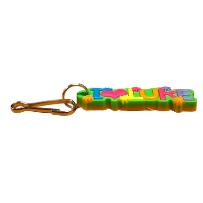 Colourful Name Keychain I 💗 Luke