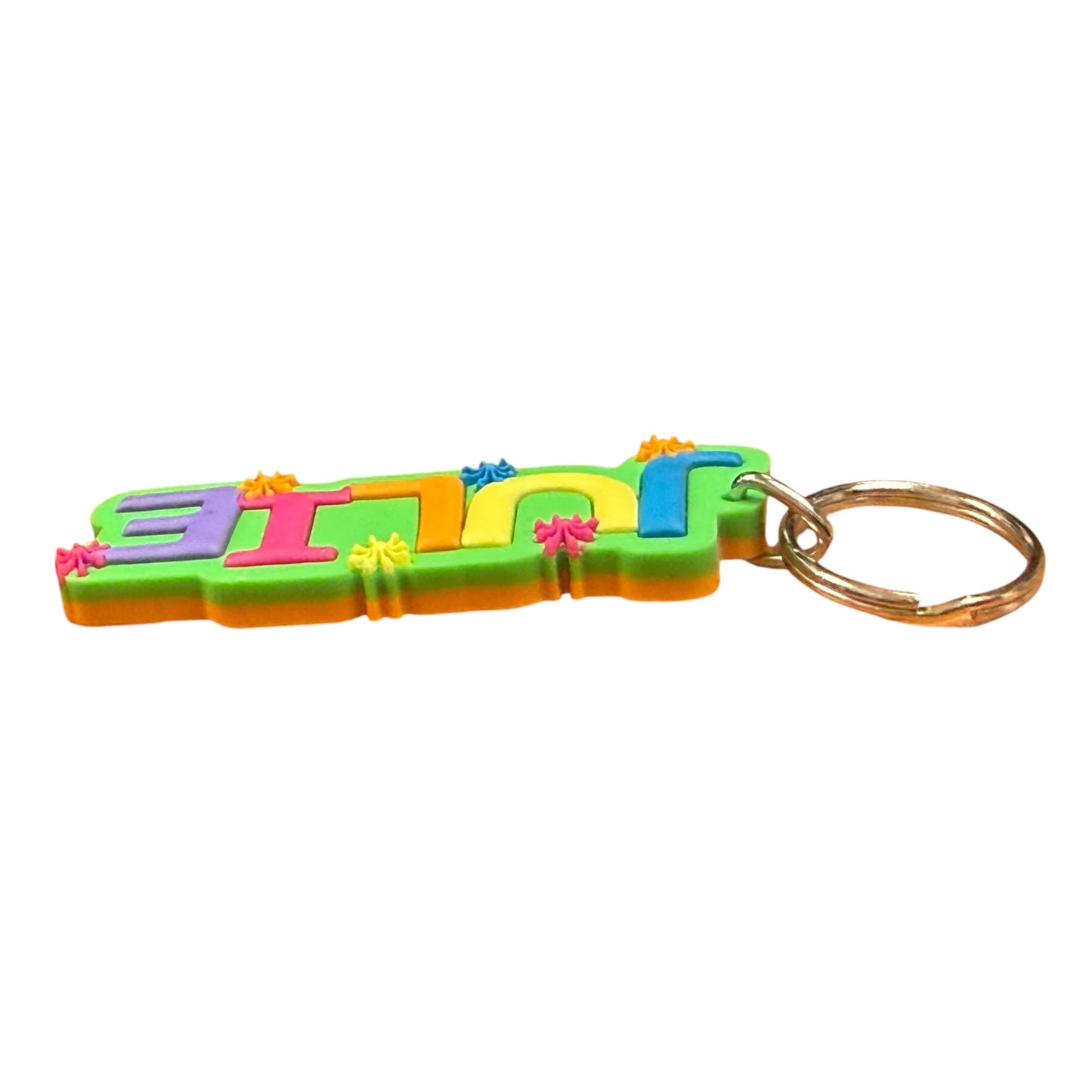 Colourful Name Keychain Julie