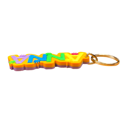 Colourful Name Keychain Anna