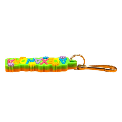 Colourful Name Keychain Alexandra (Green)