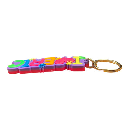 Colourful Name Keychain I 💗 Eric (Purple)