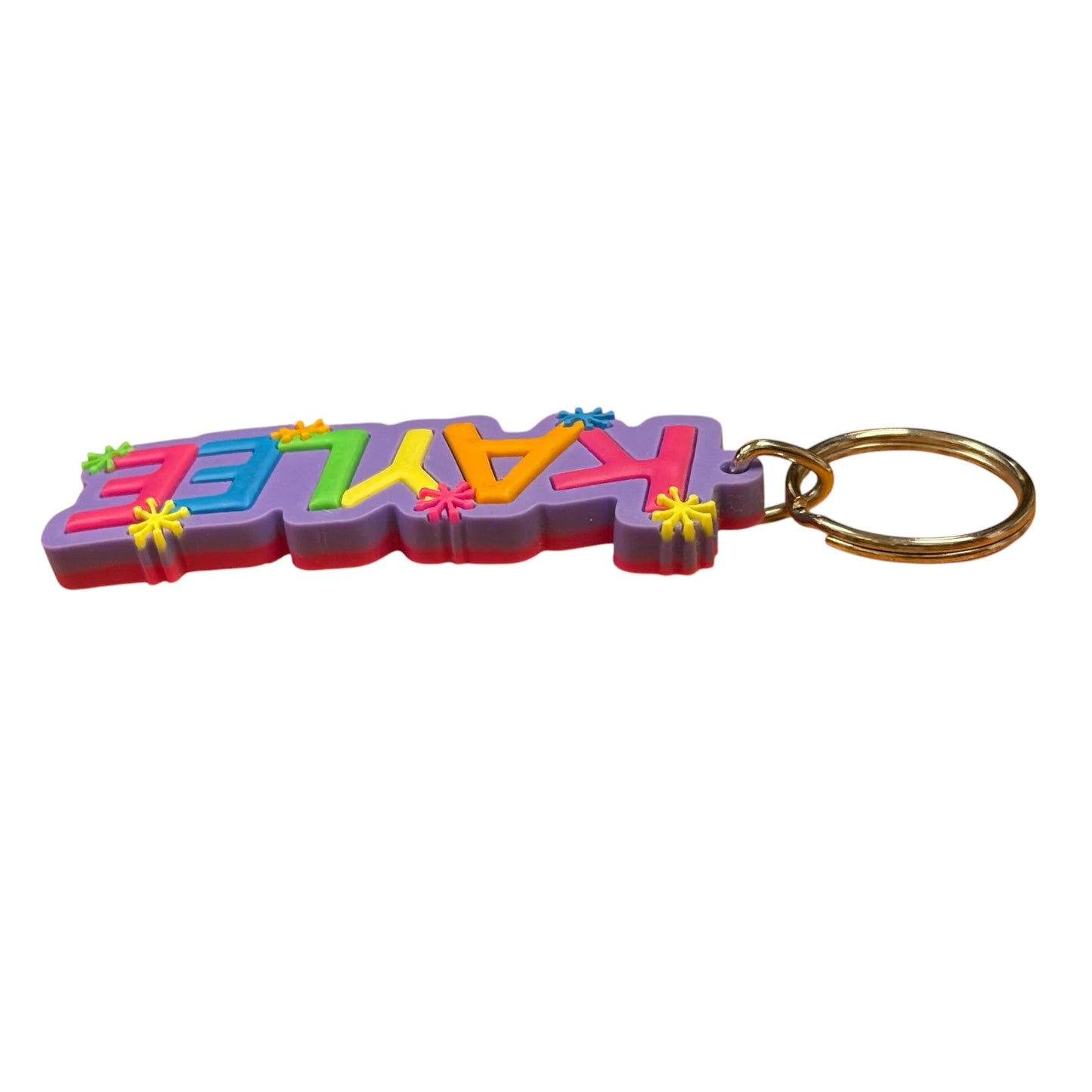 Colourful Name Keychain Kaylee (Purple)