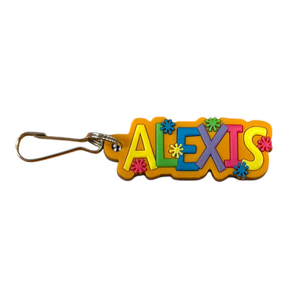 Colourful Name Keychain Alexis