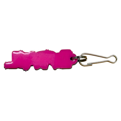 Colourful Name Keychain I 💗 Paul (Purple)