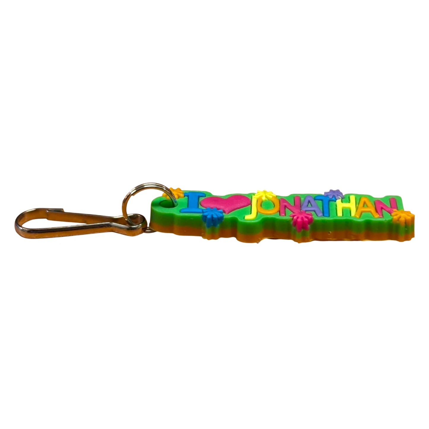 Colourful Name Keychain I 💗 Jonathan