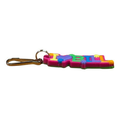Colourful Name Keychain I 💗 Bill (Purple)