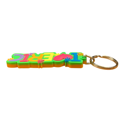 Colourful Name Keychain I 💗 Eric (Green)