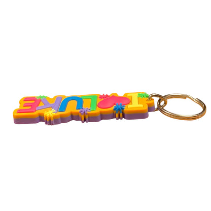 Colourful Name Keychain I 💗 Luke