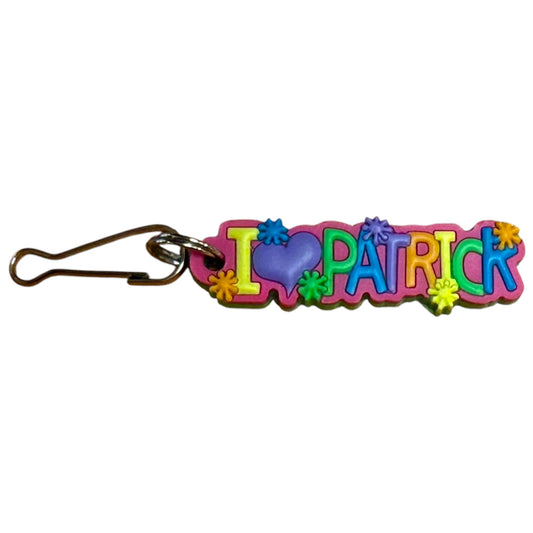 Colourful Name Keychain I 💗 Patrick (Pink)