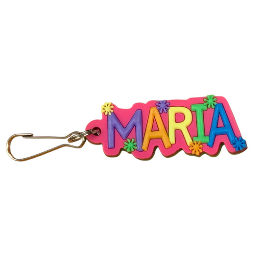 Colourful Name Keychain Maria