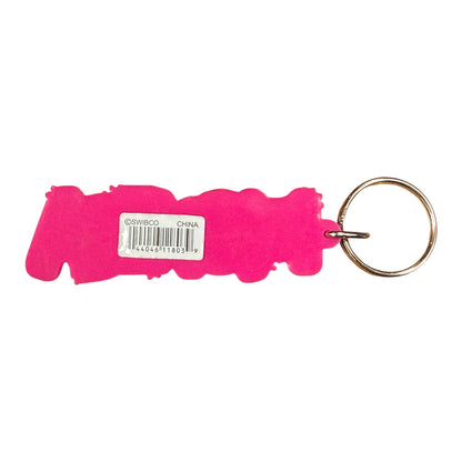 Colourful Name Keychain Monica (Purple)