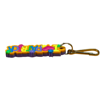 Colourful Name Keychain I 💗 Patrick (Orange)
