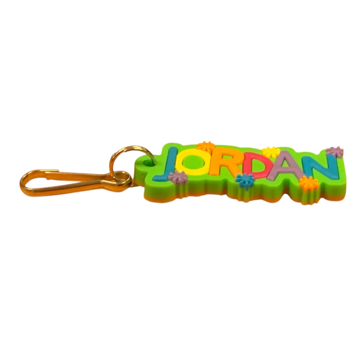 Colourful Name Keychain Jordan