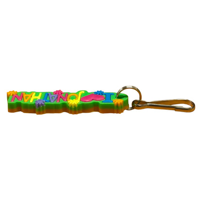 Colourful Name Keychain I 💗 Jonathan