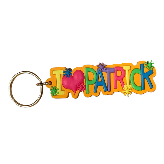 Colourful Name Keychain I 💗 Patrick