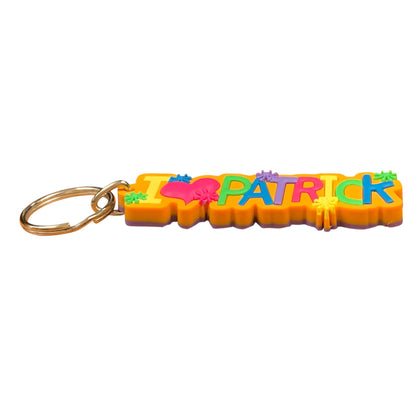 Colourful Name Keychain I 💗 Patrick