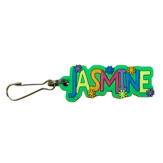 Colourful Name Keychain Jasmine (Green)