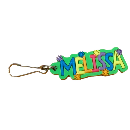 Colourful Name Keychain Melissa