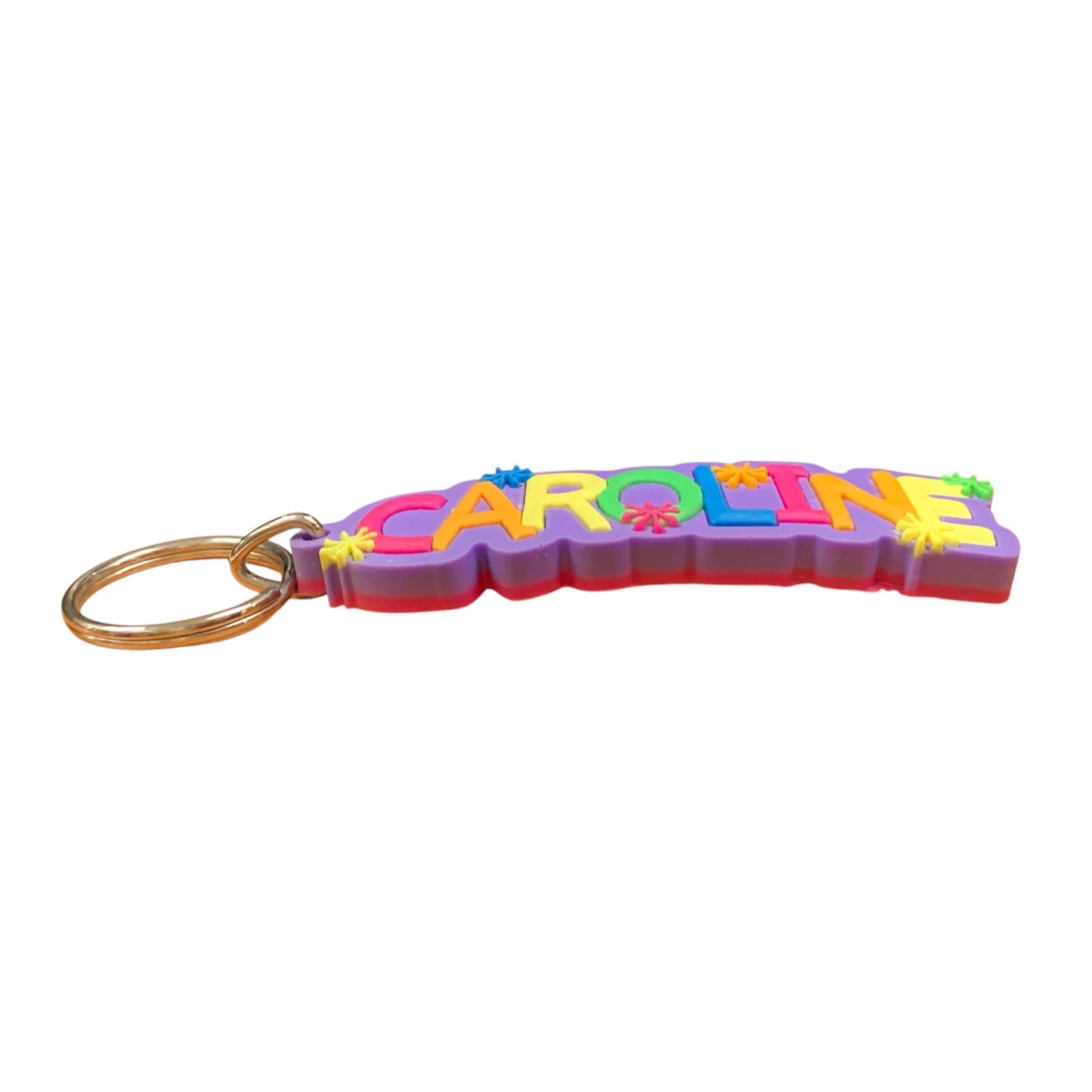 Colourful Name Keychain Caroline