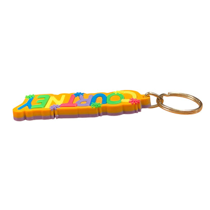 Colourful Name Keychain Courtney