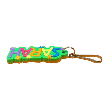 Colourful Name Keychain Sarah