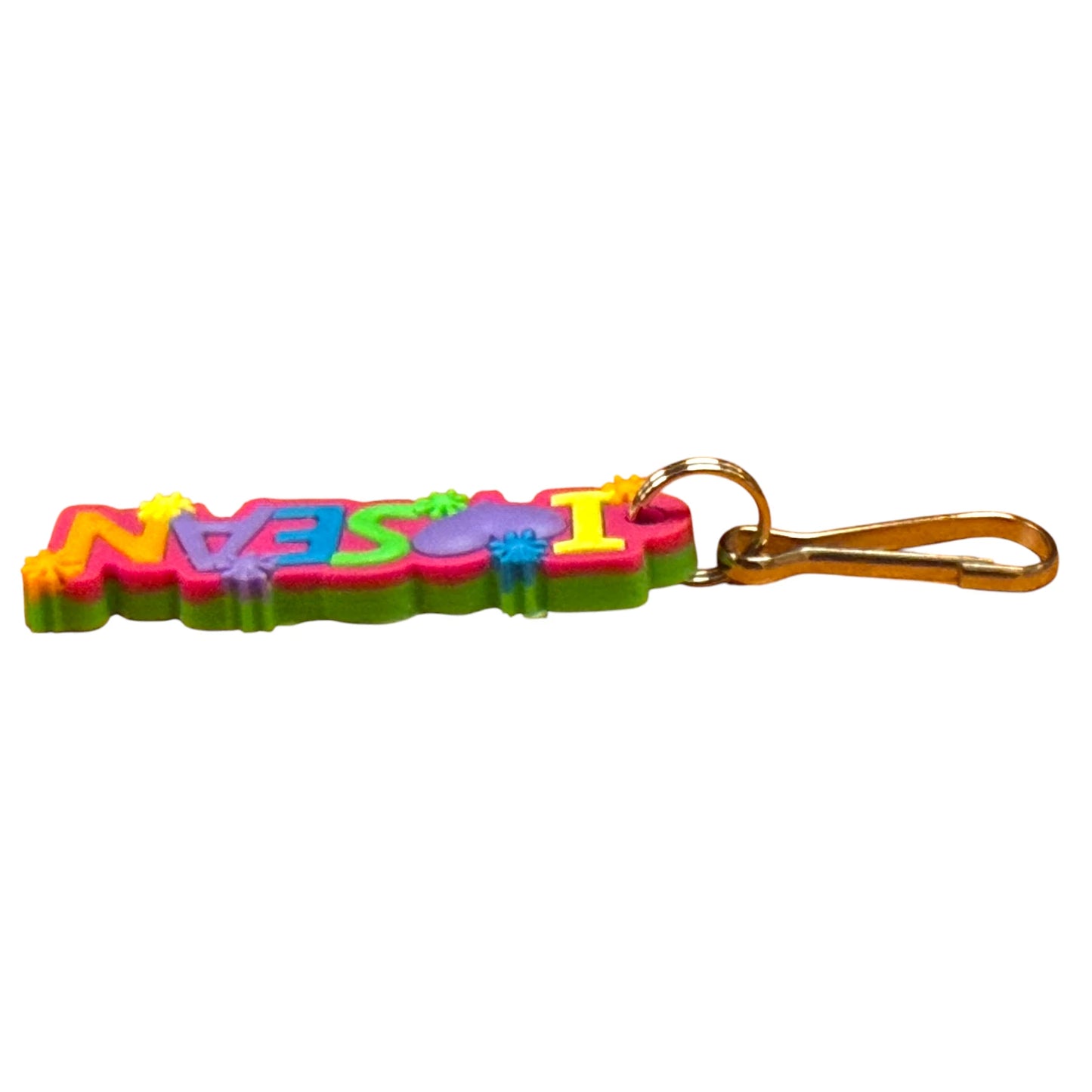 Colourful Name Keychain I 💗 Sean