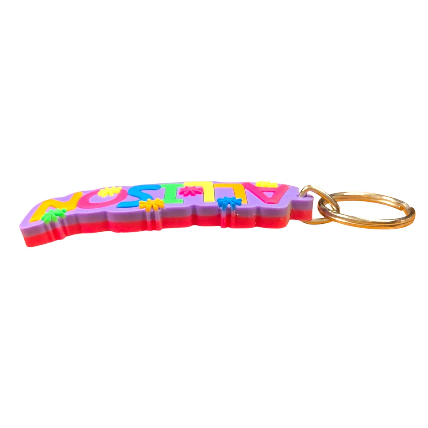Colourful Name Keychain Allison