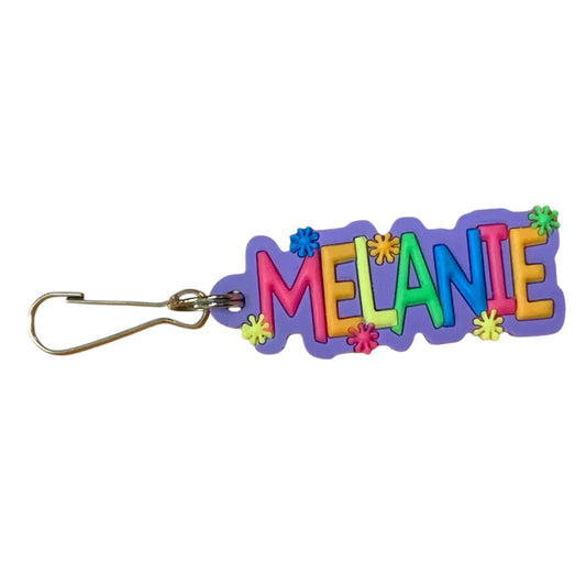 Colourful Name Keychain Melanie