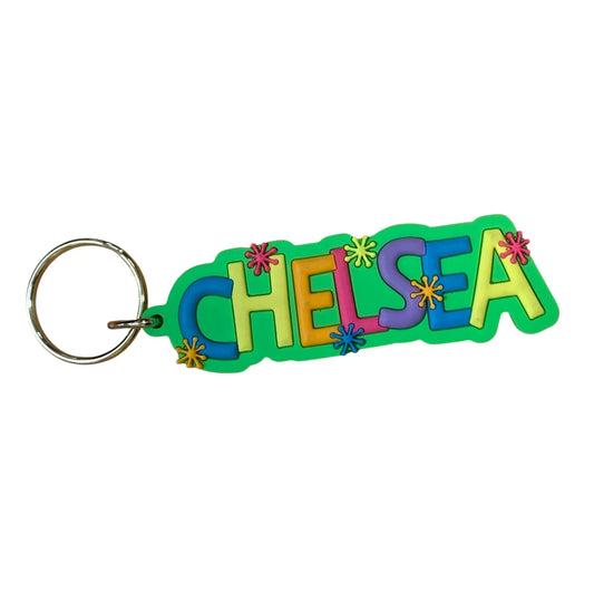 Colourful Name Keychain Chelsea