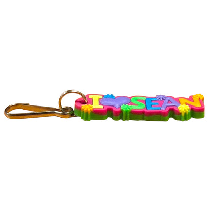 Colourful Name Keychain I 💗 Sean