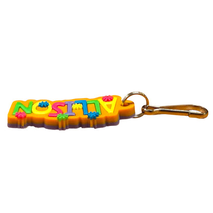Colourful Name Keychain Allison